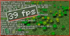 mini mod to increase fps in minecraft 1.17