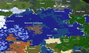 seed with all biomes